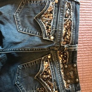 Miss Me Jeans! Size 30 and inseam 34.